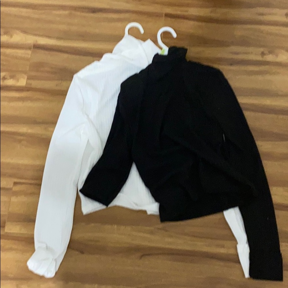 Double set turtle necks